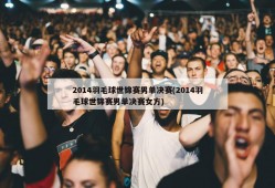 2014羽毛球世锦赛男单决赛(2014羽毛球世锦赛男单决赛女方)