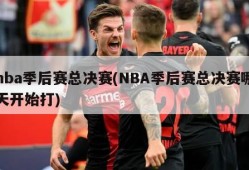 nba季后赛总决赛(NBA季后赛总决赛哪天开始打)